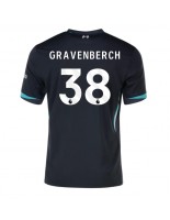 Liverpool Ryan Gravenberch #38 Vieraspaita 2024-25 Lyhythihainen